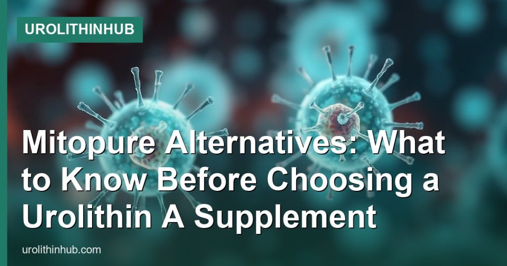 Mitopure Alternatives: What to Know Before Choosing a Urolithin A Supplement - UrolithinHub