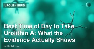Best Time of Day to Take Urolithin A: What the Evidence Actually Shows