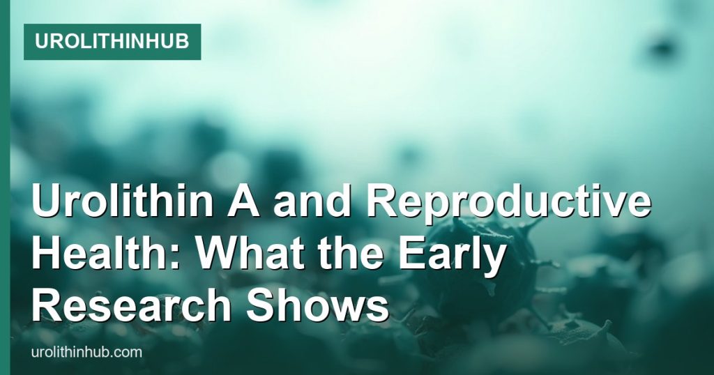 Urolithin A and Reproductive Health: What the Early Research Shows - UrolithinHub