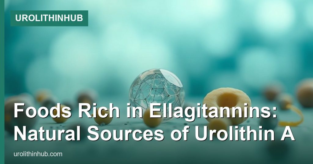 Foods Rich in Ellagitannins: Natural Sources of Urolithin A - UrolithinHub