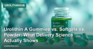 Urolithin A Gummies vs. Softgels vs. Powder: What Delivery Science Actually Shows