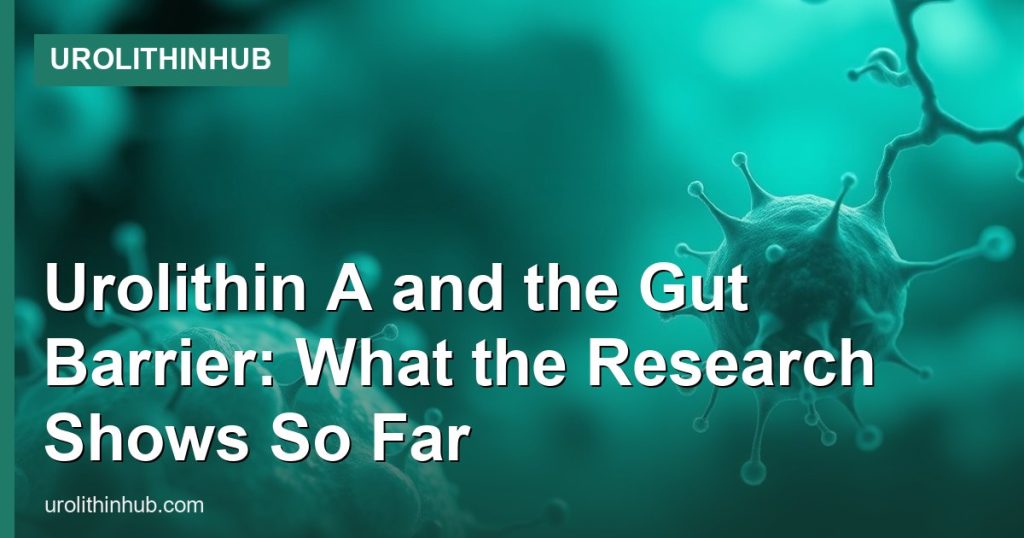 Urolithin A and the Gut Barrier: What the Research Shows So Far - UrolithinHub