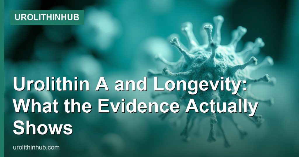 Urolithin A and Longevity: What the Evidence Actually Shows - UrolithinHub