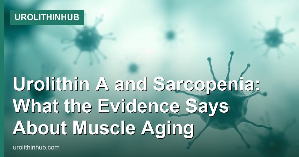Urolithin A and Sarcopenia: What the Evidence Says About Muscle Aging - UrolithinHub