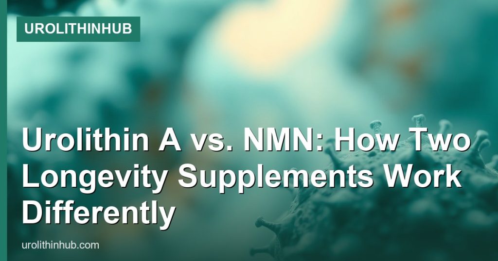 Urolithin A vs. NMN: How Two Longevity Supplements Work Differently - UrolithinHub