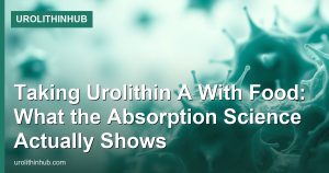 Taking Urolithin A With Food: What the Absorption Science Actually Shows